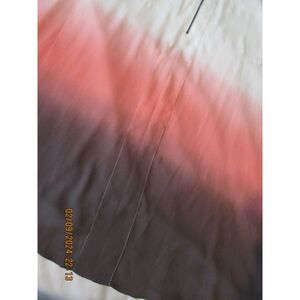 TORRID SIZE 3X UMBRA COLOR QUARTER ZIP FRONT POCKETS SLEEVELESS WHITE PINK BROWN